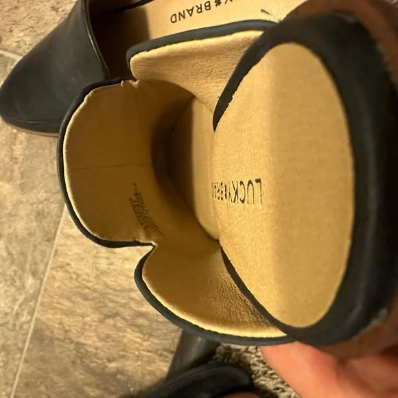 LUCKY BRAND -BRAND NEW LOAFER MULES (DARK BLUE/BLACK - Picture 5 of 7